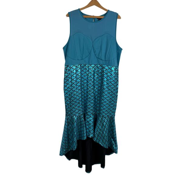 torrid Dresses & Skirts - Torrid Womens Mermaid Dress Size 2 (US 18/20) Halloween Costume Cosplay